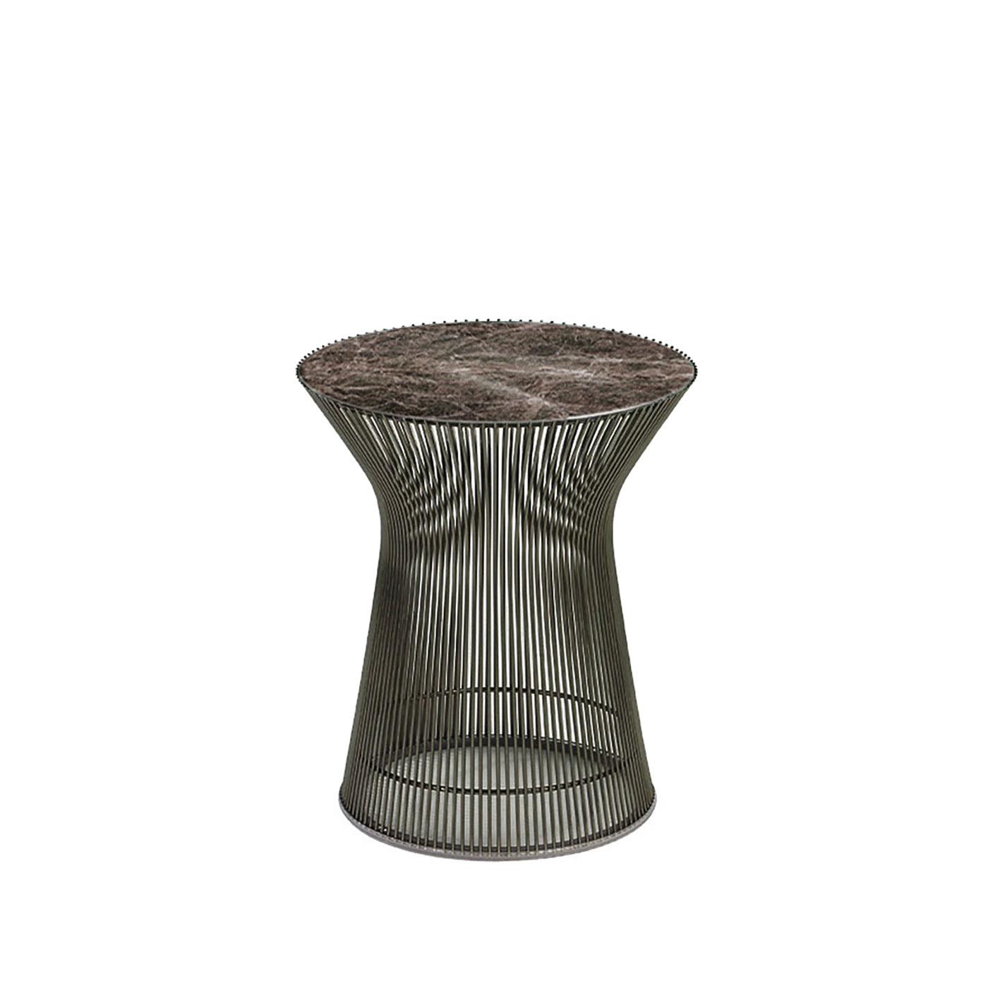 Platner Side Table - Marble Top
