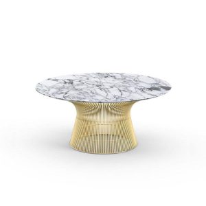 Platner Coffee Table – Marble Top hover image