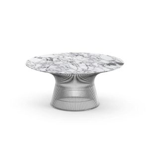 Platner Coffee Table – Marble Top