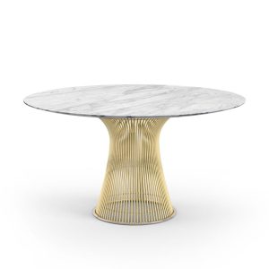 Platner Dining Table – Marble Top